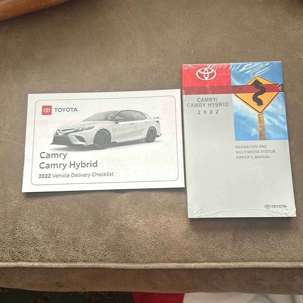 Brand new Camry/Hybrid owners manual